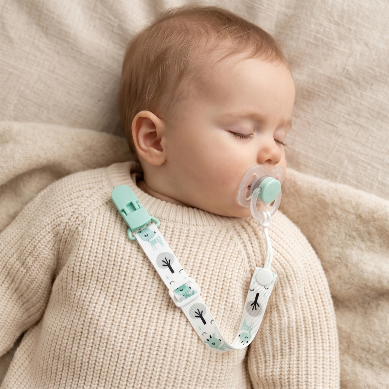 Baby Pacifier Clip - Fixed Button Baby Pacifier Clips Chains