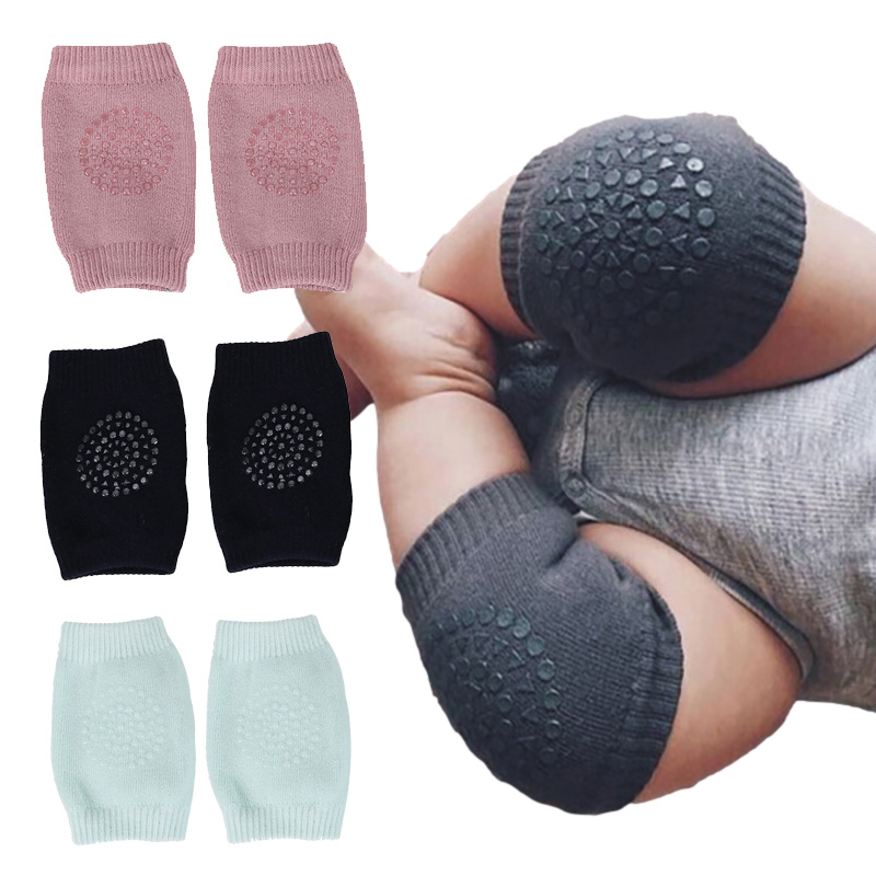 Baby Knee Pad Crawling - Soft Mesh Terry Baby Leg Warmers