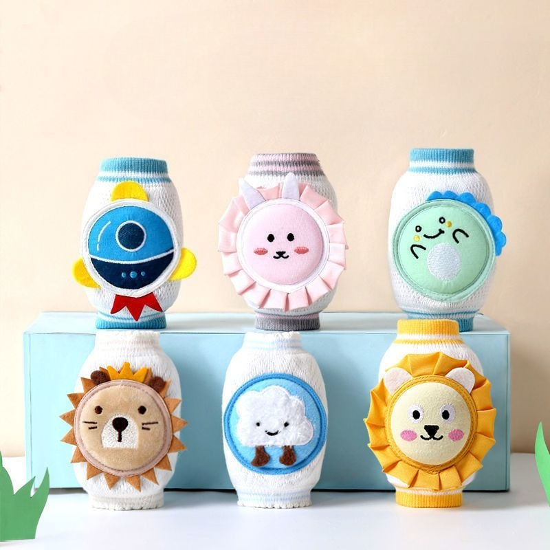 Cute Cartoon Children Knee Pad - đánh giá và giá Baby Knee Pad Crawling