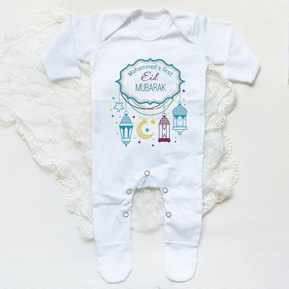 Personalized Eid Baby Romper C - đánh giá và giá Baby Products Name