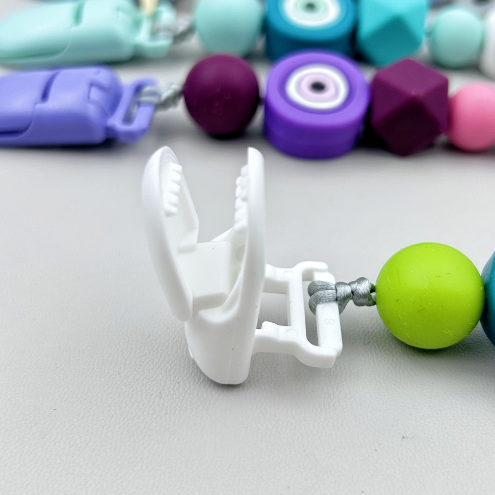 Custom English Russian Silicon - đánh giá và giá Baby Pacifier Clip