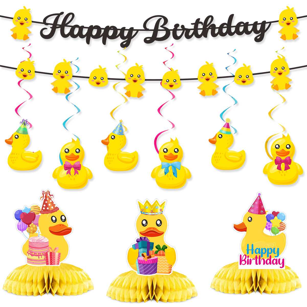 Cute Swim Duck Theme Happy Bir - đánh giá và giá Baby Products For Summer