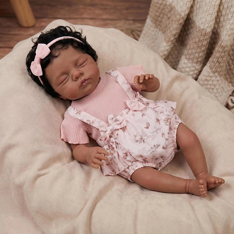48CM Newborn Baby Handmade Dol - đánh giá và giá Baby Products For Curly Hair
