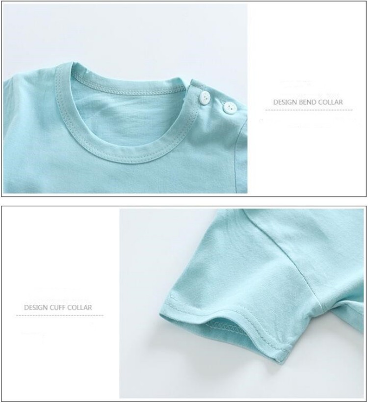 Cotton Tees+Shorts 2-piece Tra - đánh giá và giá Baby Products For Summer