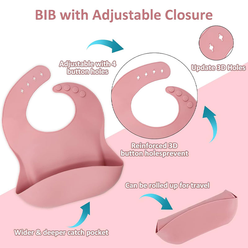 Children's silicone tableware  - đánh giá và giá Baby Products Kit