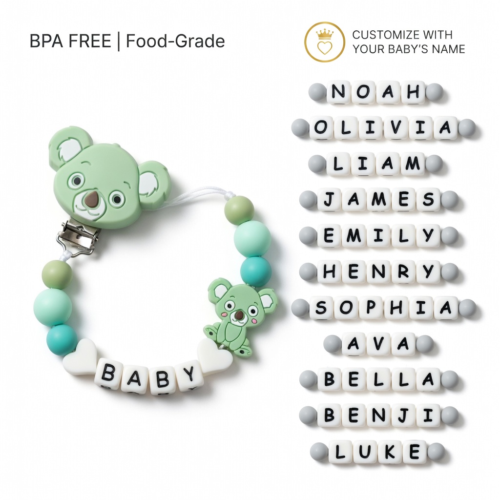Silicone Baby Pacifier Clip Te - đánh giá và giá Baby Pacifier Clip