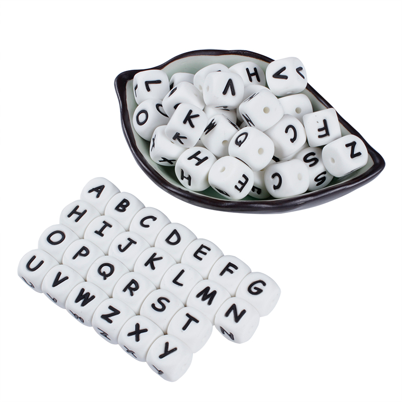 12mm 50Pcs Silicone Letters Be - đánh giá và giá Baby Products Name