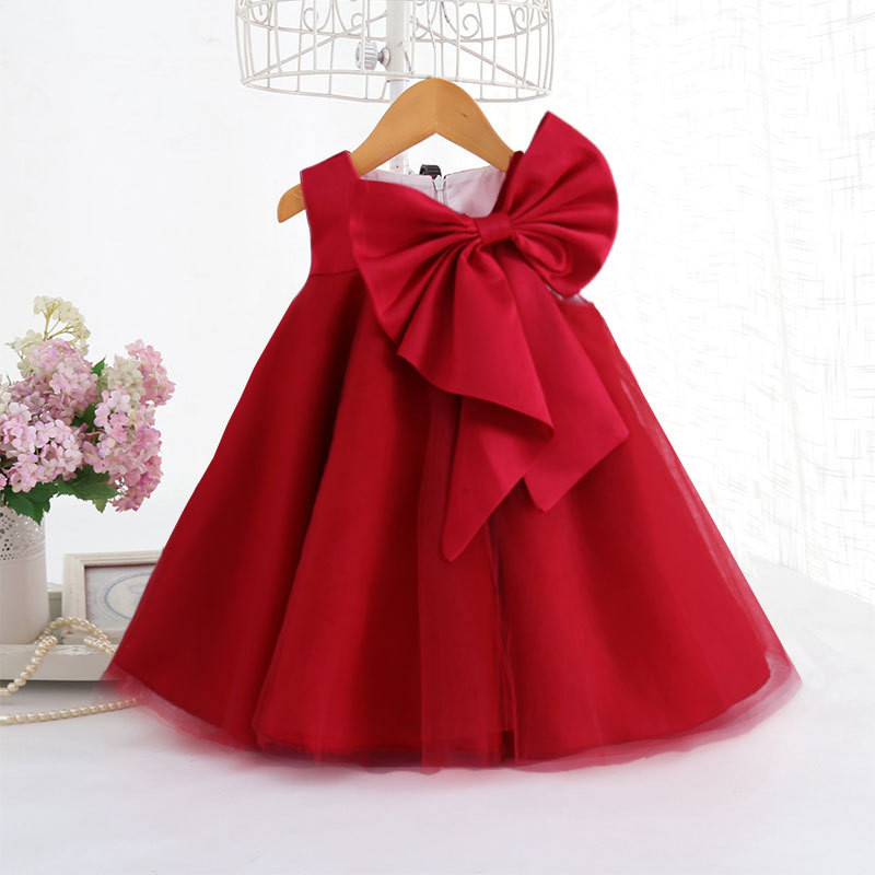 Mùa Hè 2021 Nơ Lớn Đầm Bé Gái  - đánh giá và giá Baby Products For Summer