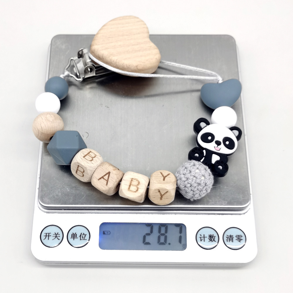 Wooden Personalized Baby Pacif - đánh giá và giá Baby Products Name