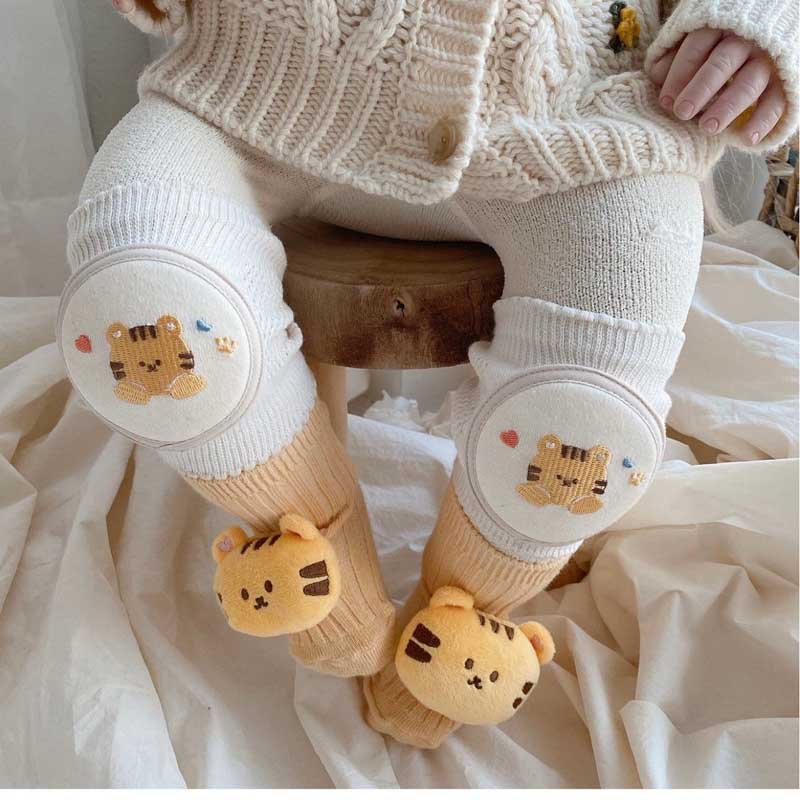 Baby Knee Pads Socks Pure Cott - đánh giá và giá Baby Knee Pad Crawling