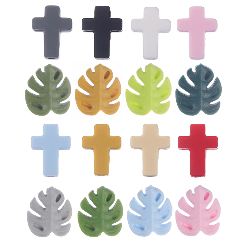 10Pcs Leaves Cross Silicone Be - đánh giá và giá Baby Products Name