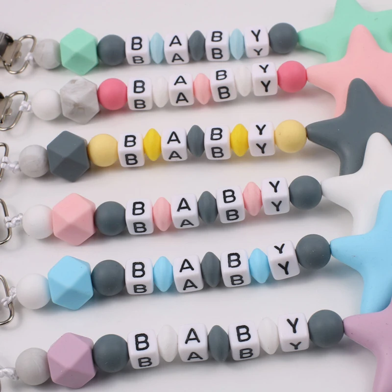 NEW Personalised Name Baby Tee - đánh giá và giá Baby Pacifier Clip