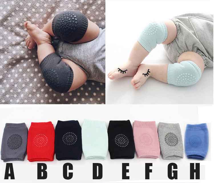 Soft Mesh Terry Baby Leg Warme - đánh giá và giá Baby Knee Pad Crawling