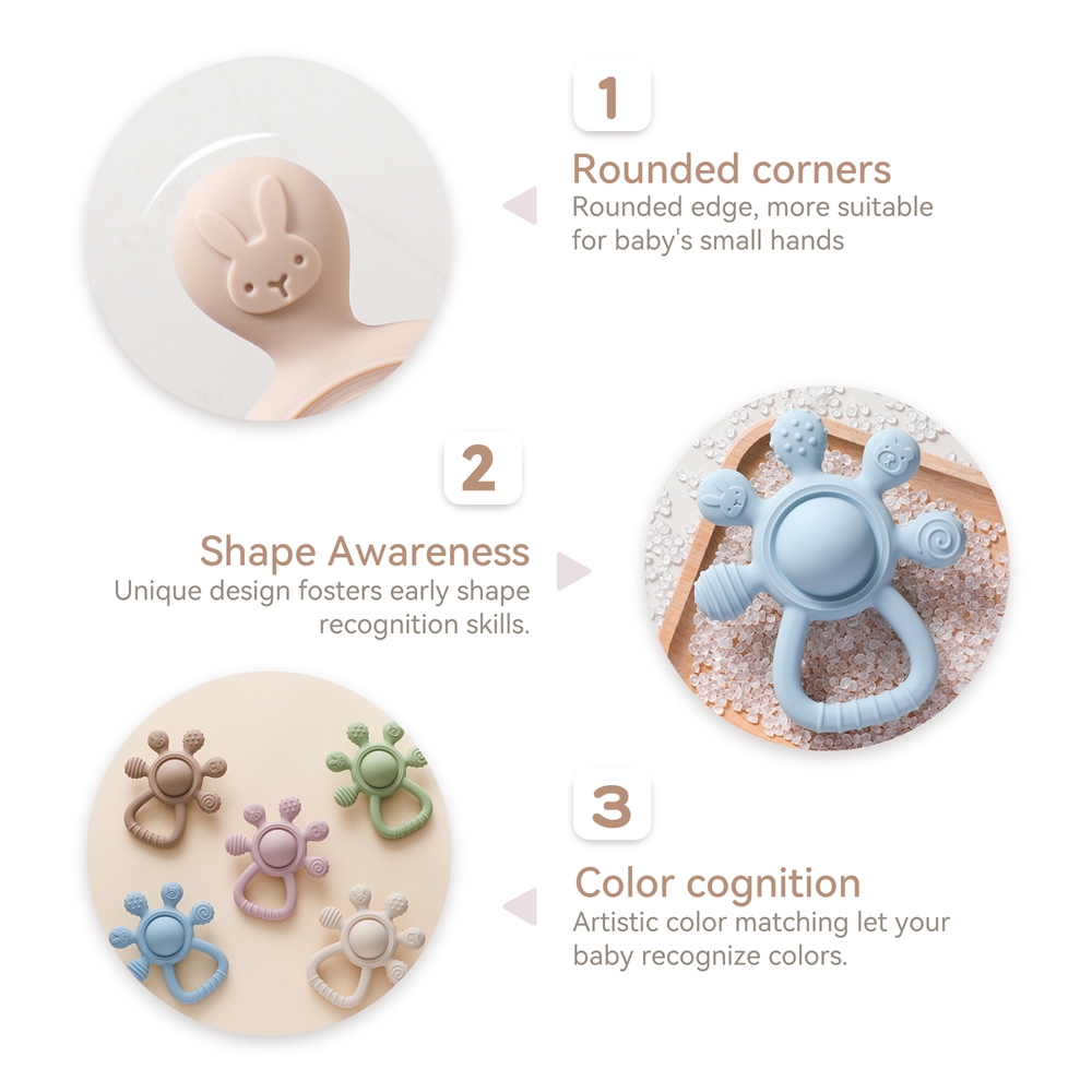 Food Grade Baby 0-12 Toys Sili - đánh giá và giá Baby Products Name