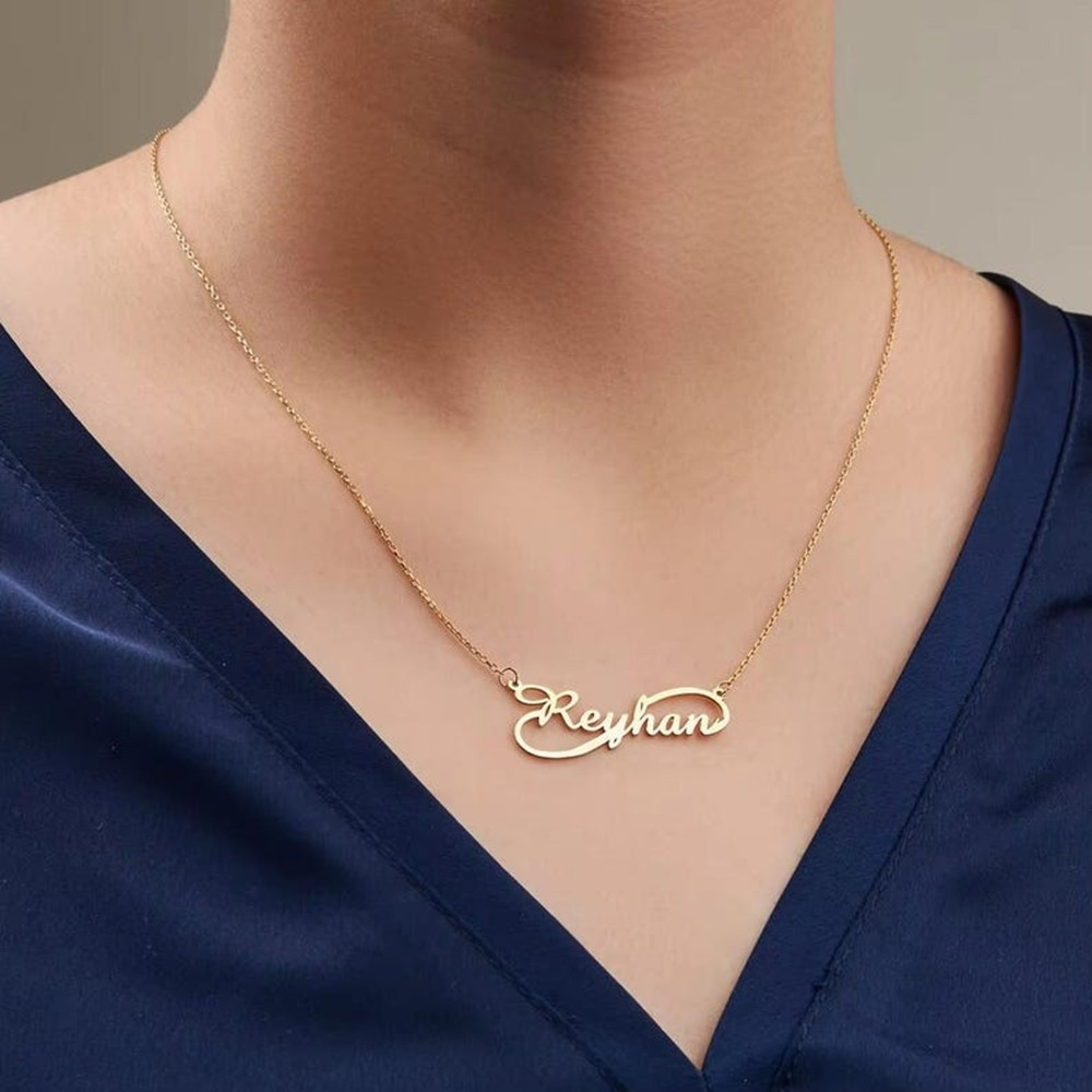 Custom Infinity Name Necklace  - đánh giá và giá Baby Products Name