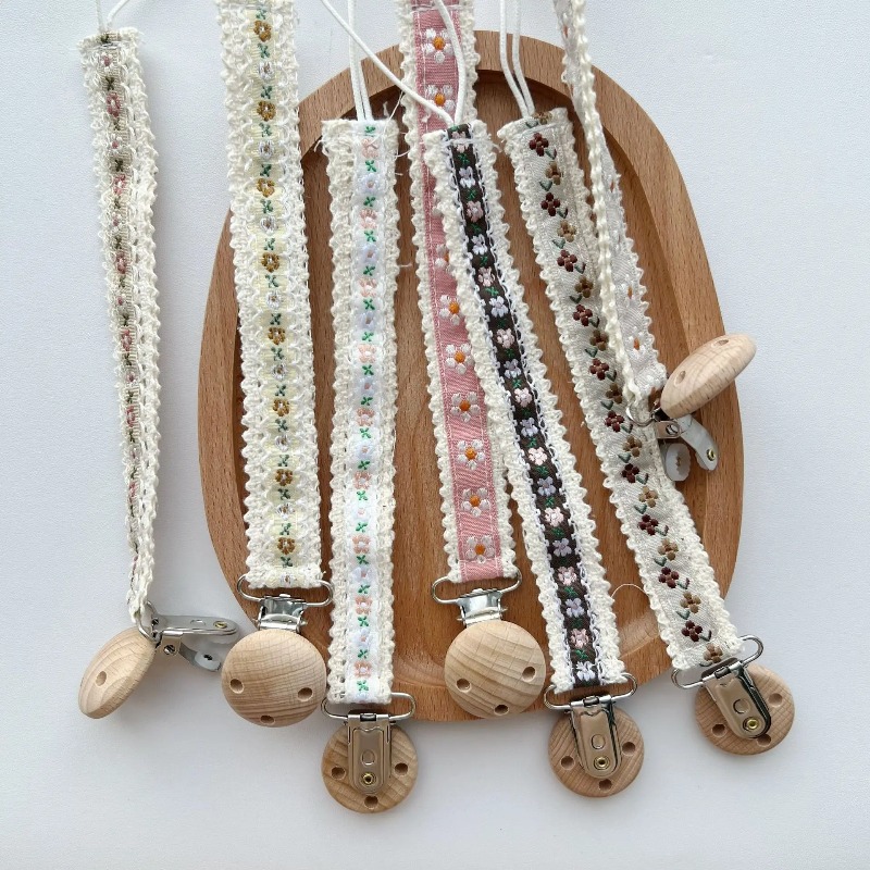 Lace Pacifier Clip Chain for N - đánh giá và giá Baby Pacifier Clip